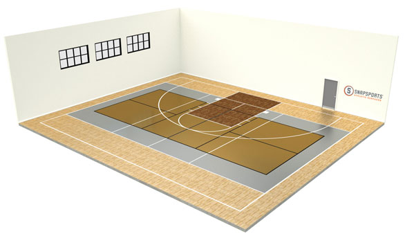 indoor Half Court