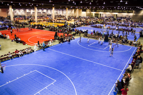 Thousands of players from across the country meet for the largest AAU tournament of the season.