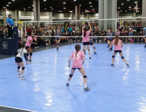 SnapSports Volleyball Flooring at the 2016 Asics Big South Volleyball Tournament