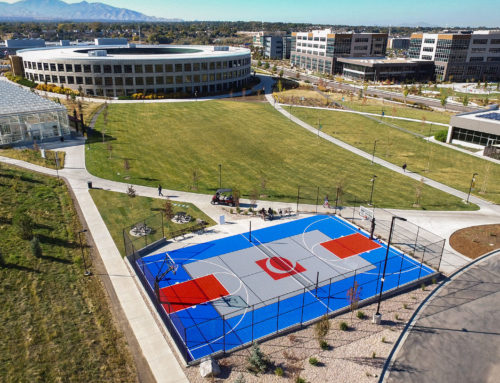 Overstock.com Upgrades Campus with SnapSports Outdoor Multi-Game Court