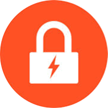 Lock logo representing ShockLock technology