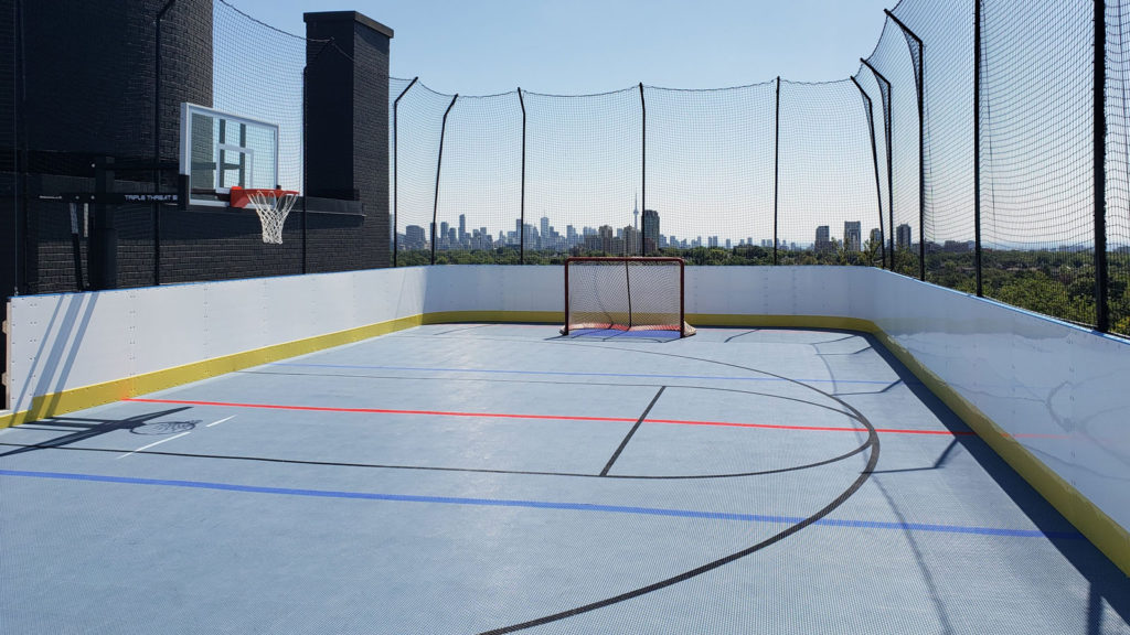 Outdoor hockey and multi-court