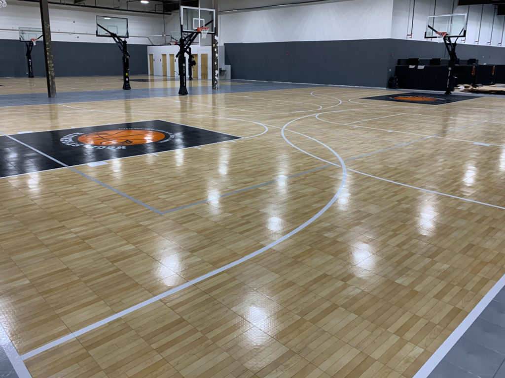 Maple Revolution with TuffShield multi-court with custom logos