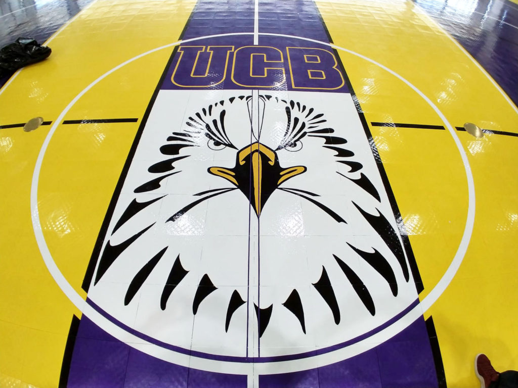 UCB Eagle Painted Logo