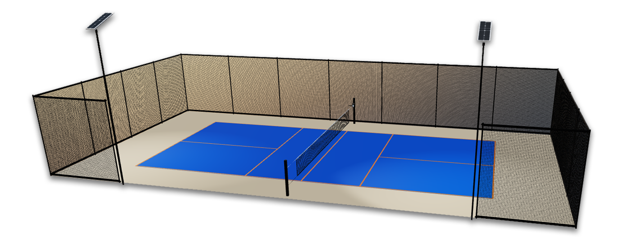Convert Tennis courts to pickelball